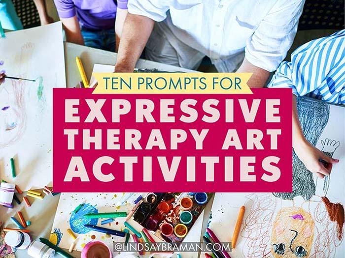 expressive therapy art prompts for Art Groups: Ideas for expressive prompts