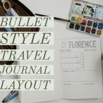 Bullet Journal Travel Layout