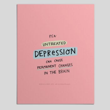 Untreated Depression Can Cause Permanent Changes in the Brain