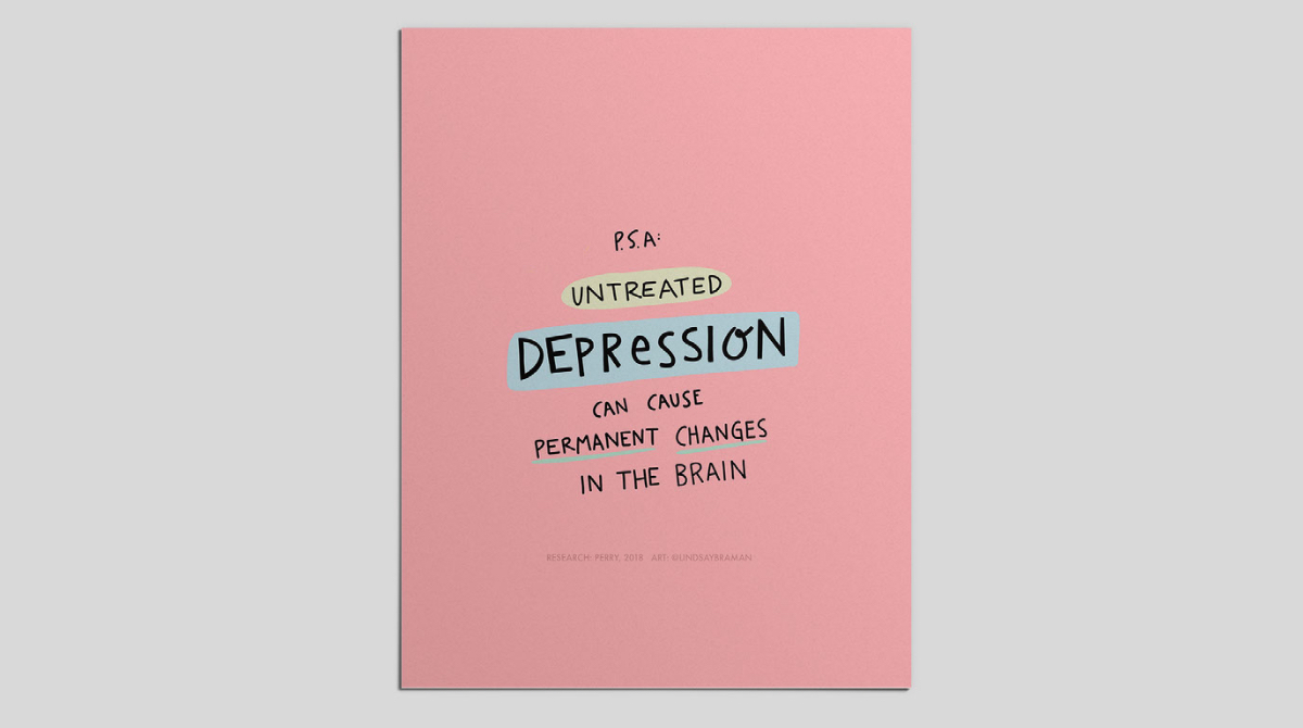 Untreated Depression Risks Untreated Depression Can Cause Permanent Changes in the Brain - Lindsay ...