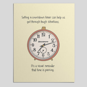 Using A Countdown Timer As A Tool for Grounding