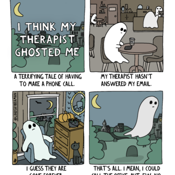 Ghosted by a Therapist Comic: Therapy, Attachment Anxiety, & Ghosting